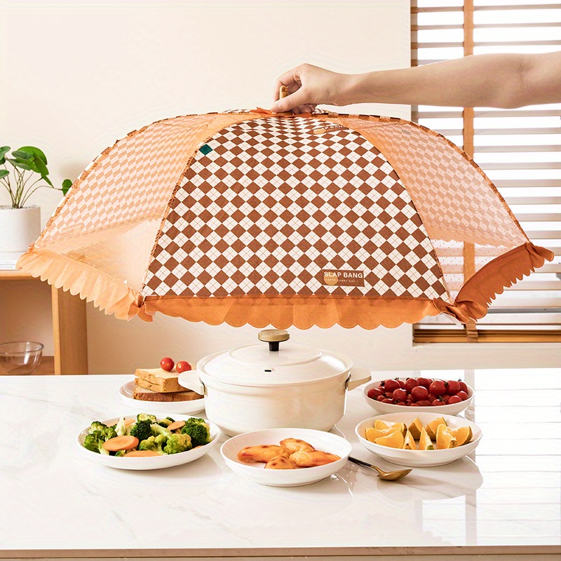 Food Cover Hollow Out Food Cover Kitchen Dustproof Food - Temu