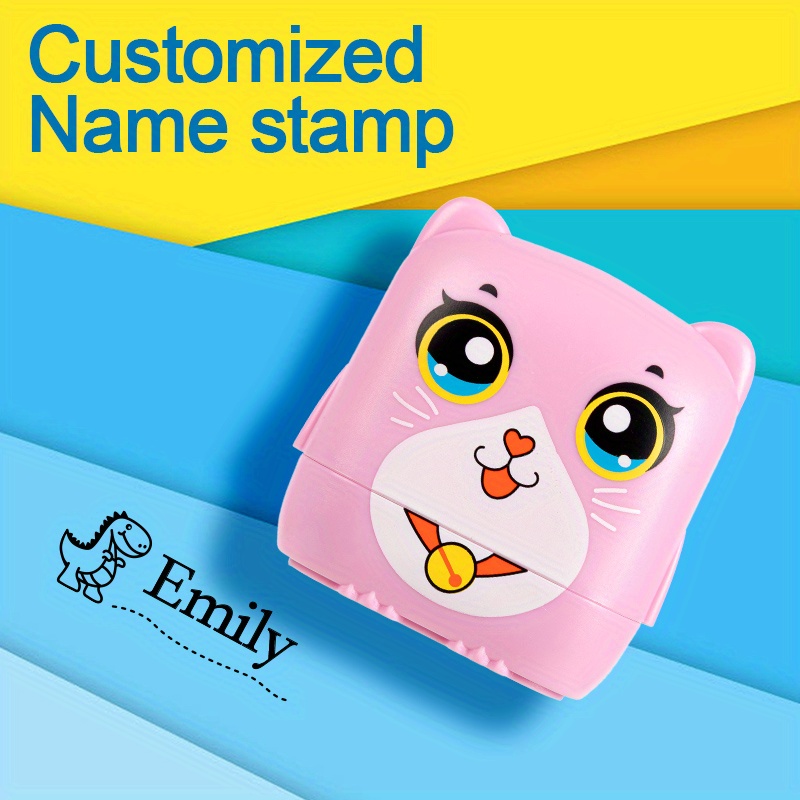 Custom Name Stamp For Clothing personalized Non-Fading School
