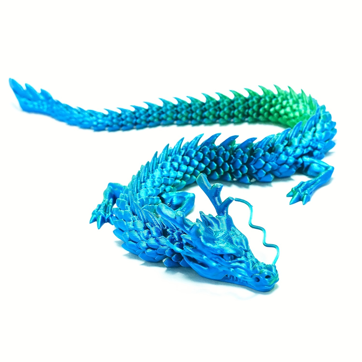 Chinese Dragon 3d Printing Model Movable Joints Handmade - Temu