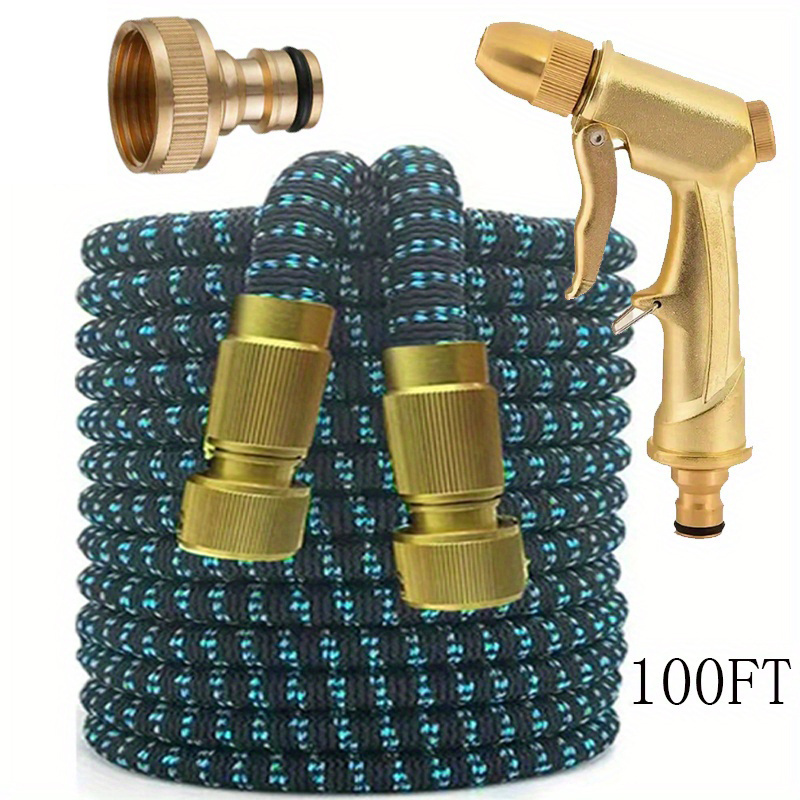 1 rolle gartenschlauch set ausdehnbarer wasserschlauch