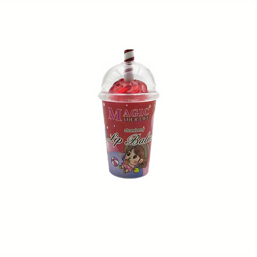 Straw Cup 6 Lipstick Milkshake Lip Glaze