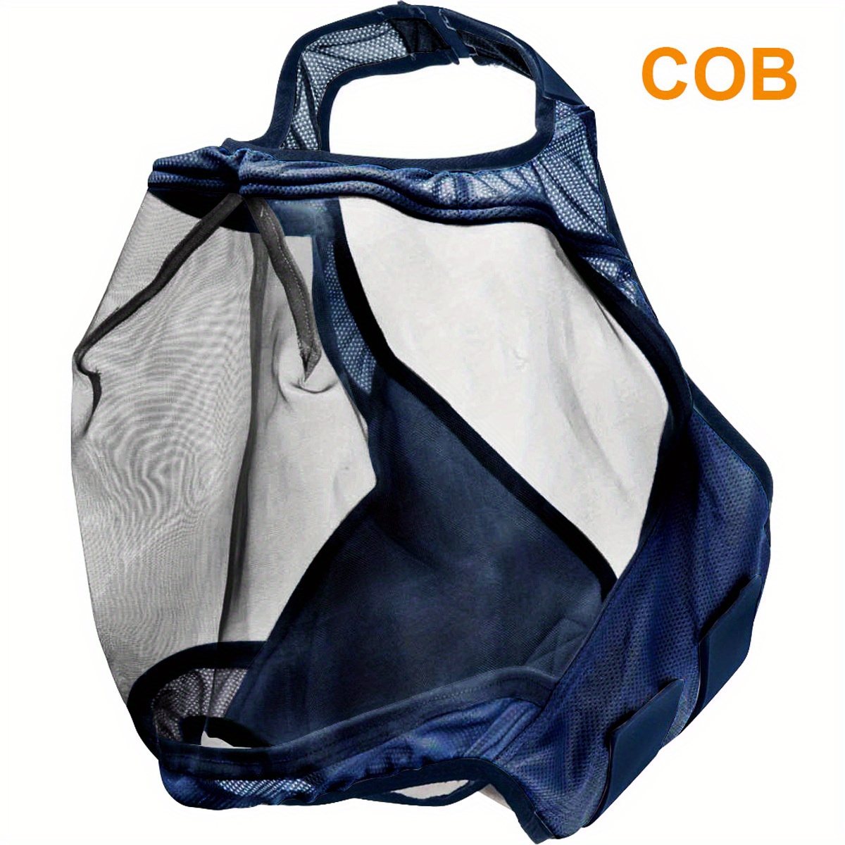 Horse Face Fly Net Mesh Face Cover Hood