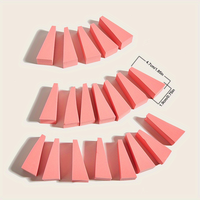 Trapezoid Cotton Soft Foundation Puff Concealer Flawless - Temu