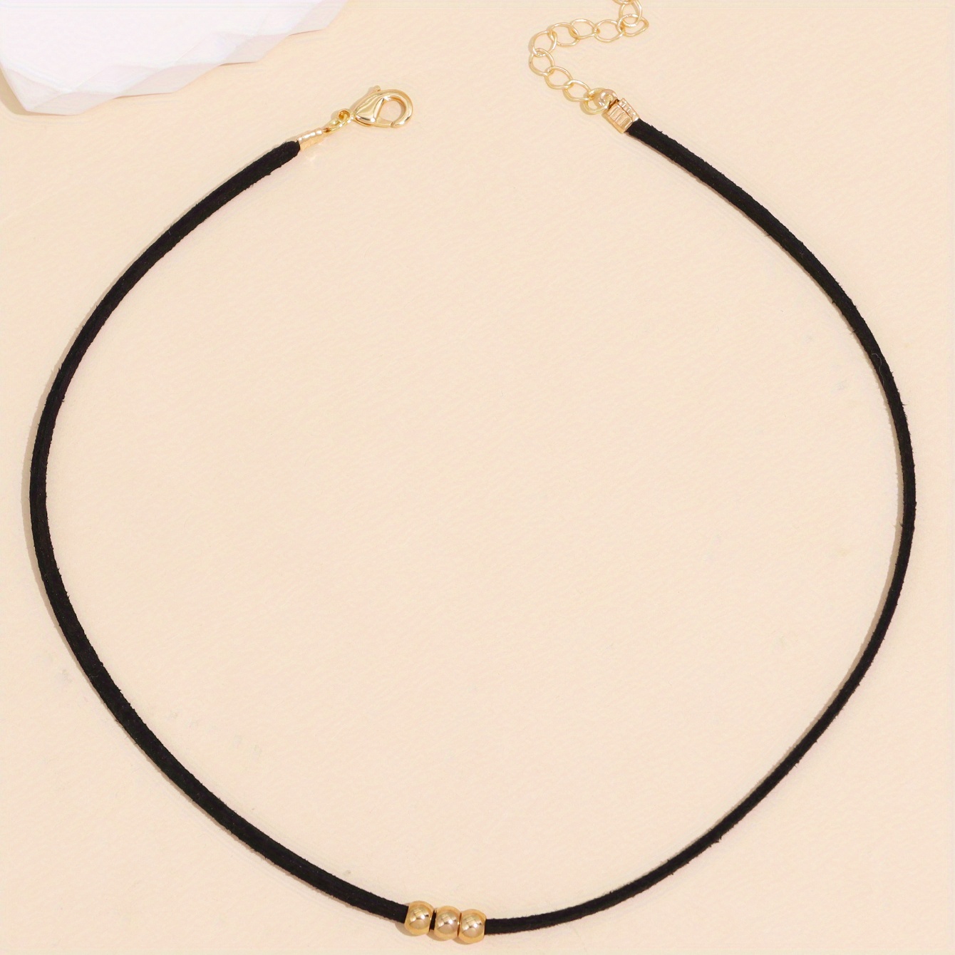 Image of Vintage Style Charm Copper Beads Decoration Choker, Women's Party Jewelry Gifts Neck Jewelry Gift