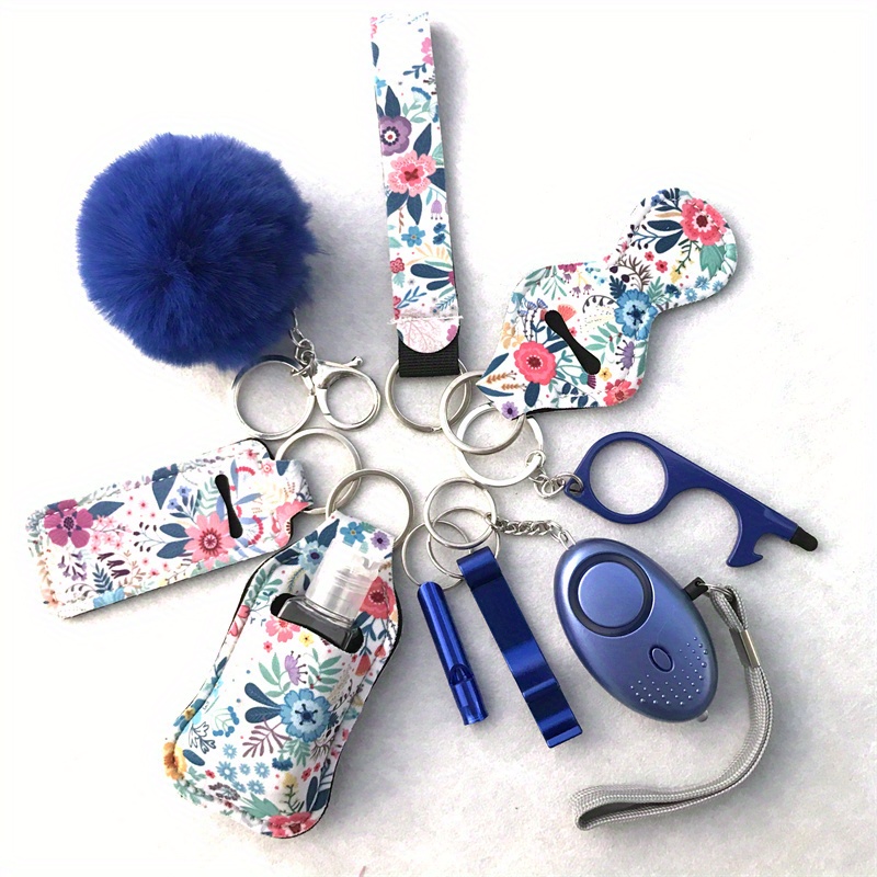 10pcs set safety full set   set with personal alarm protective accessories as a birthday gift for women details 4