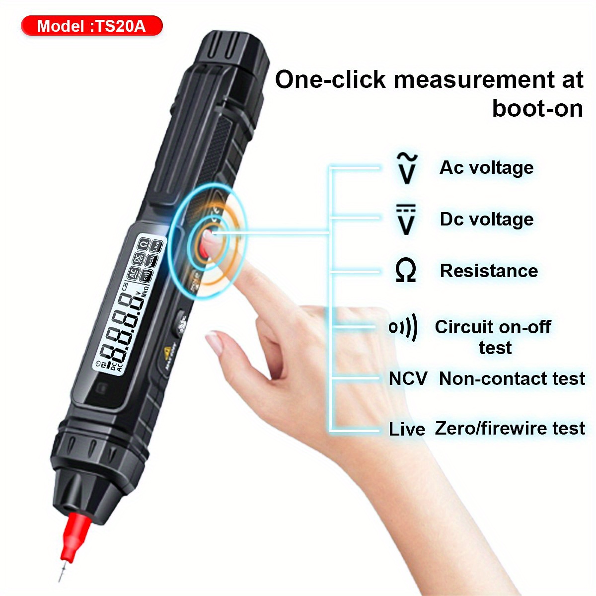 Pen type Voltage Tester Professional Digital Multimeter. 2 - Temu