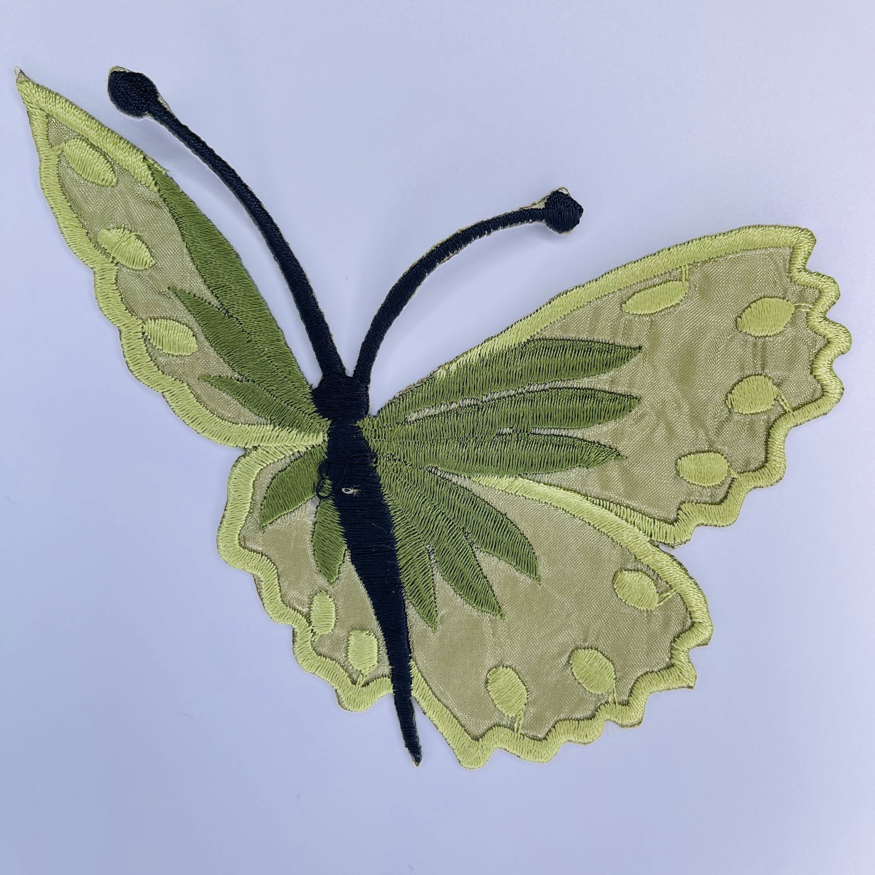 Fashion Exquisite Green Butterfly Iron On Decals Diy Iron On - Temu