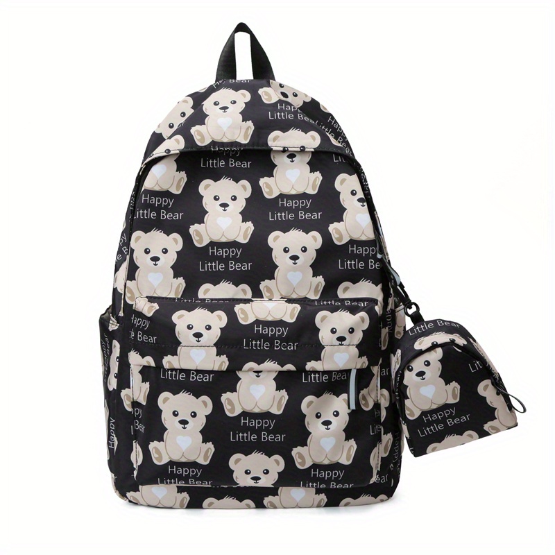 Cow Print Laptop Backpack Lightweight Nylon Travel Rucksack