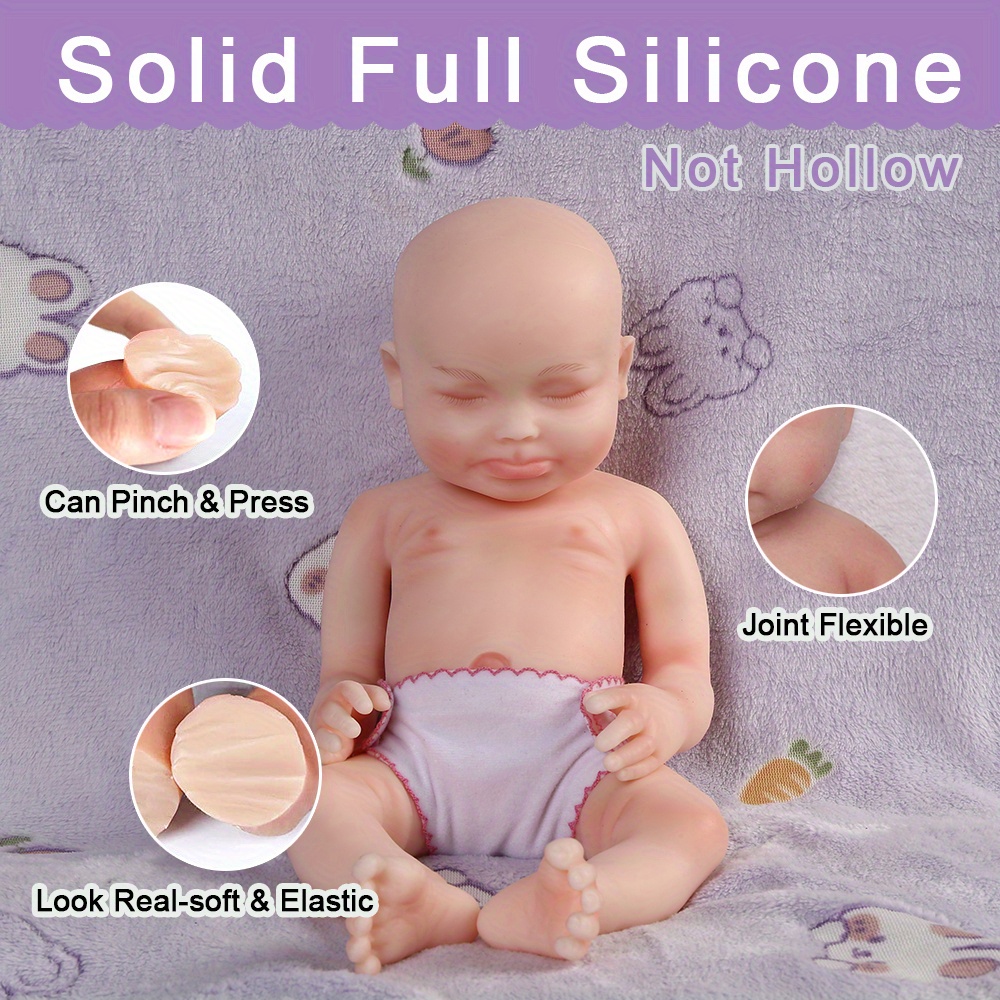 17.7インチのリアルなフルシリコンの赤ちゃん人形 リアルなリボーン