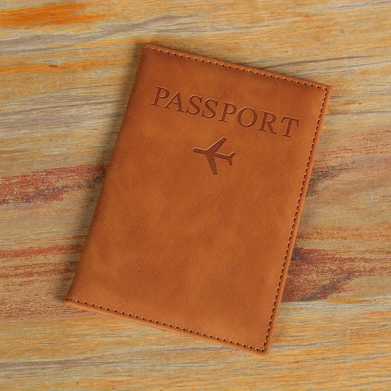 1pc Funda Pasaporte Viaje Titular Tarjeta Crédito Pasaporte - Temu