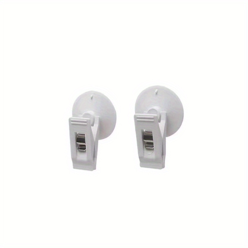 2pcs Suction Cup Clips Advertising Pop Card Holder Curtain Clamp