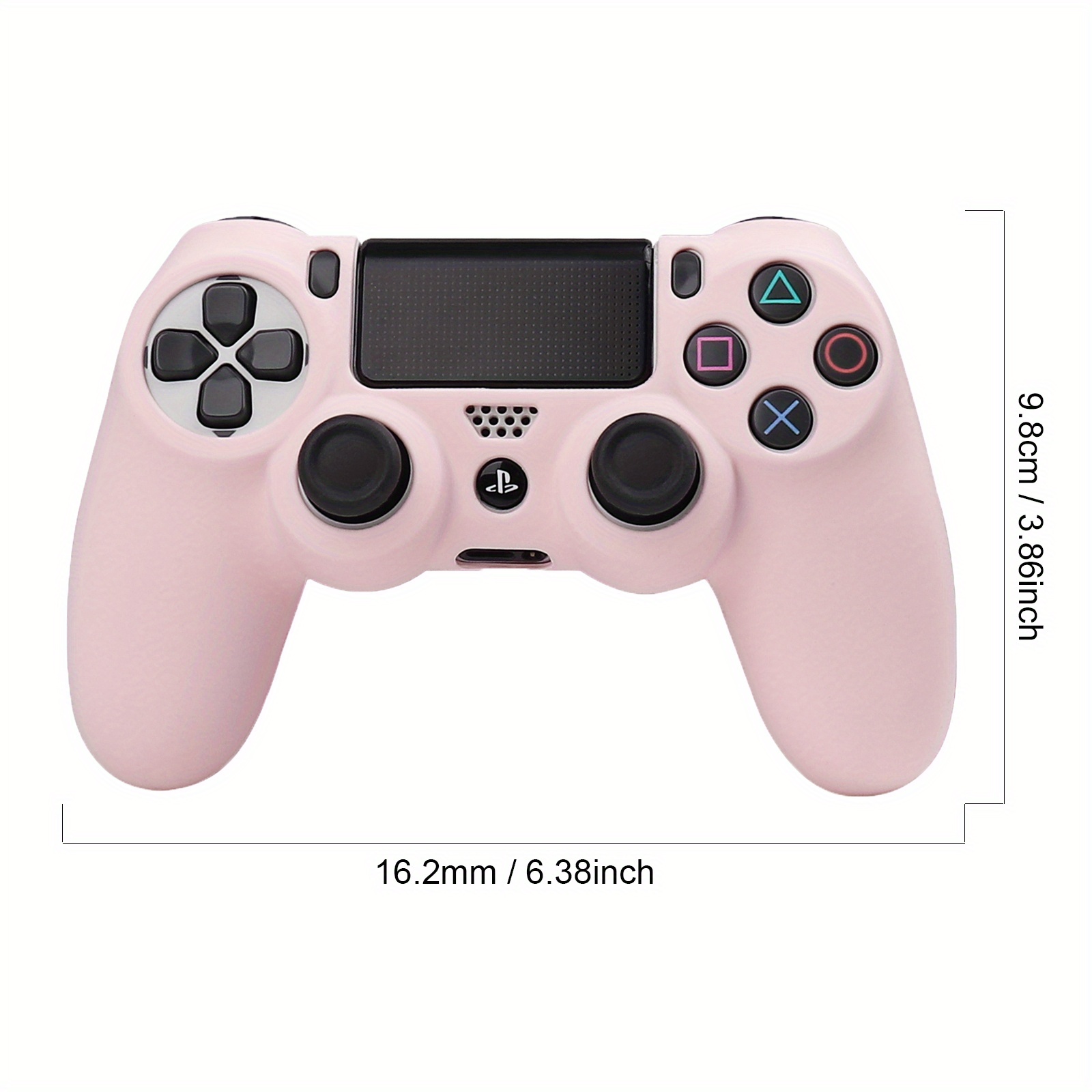 Soft Silicone Protective Cover Skin For Ps4 Controller - Temu