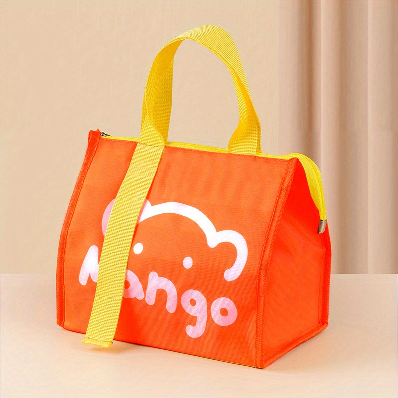Simple Zipper Lunch Bag Lunch Box For Office Work School - Temu