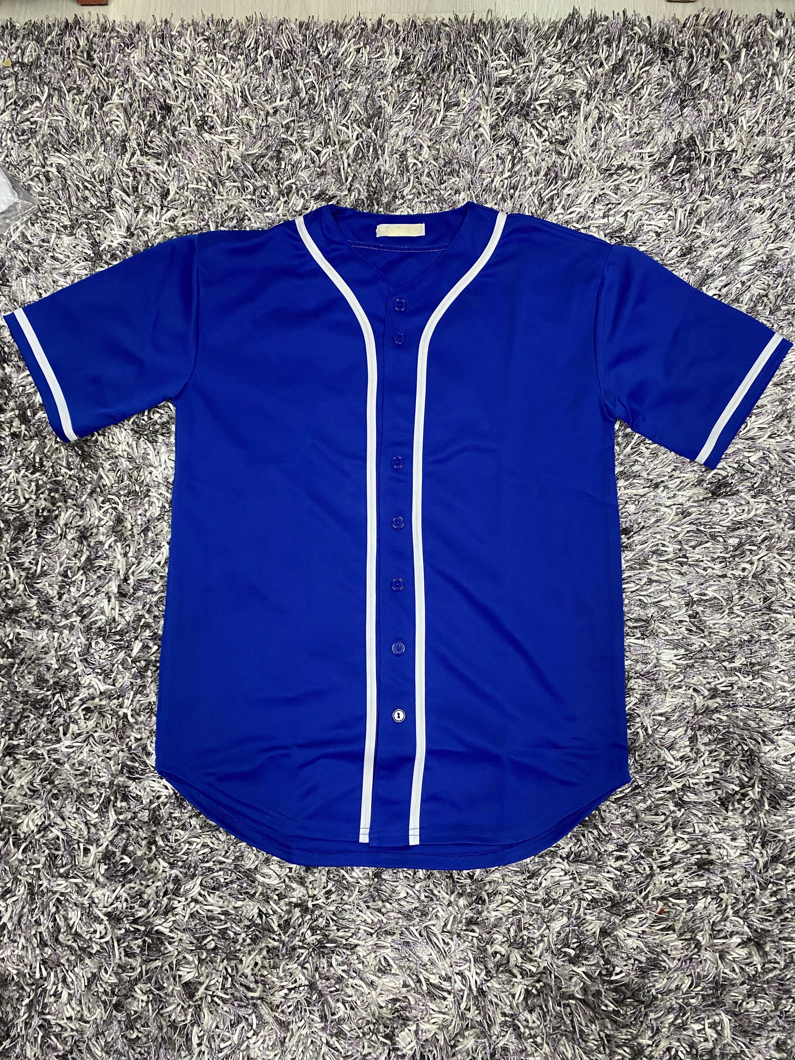 Men's Baseball Jersey, Retro Classic Baseball Shirt, Breathable