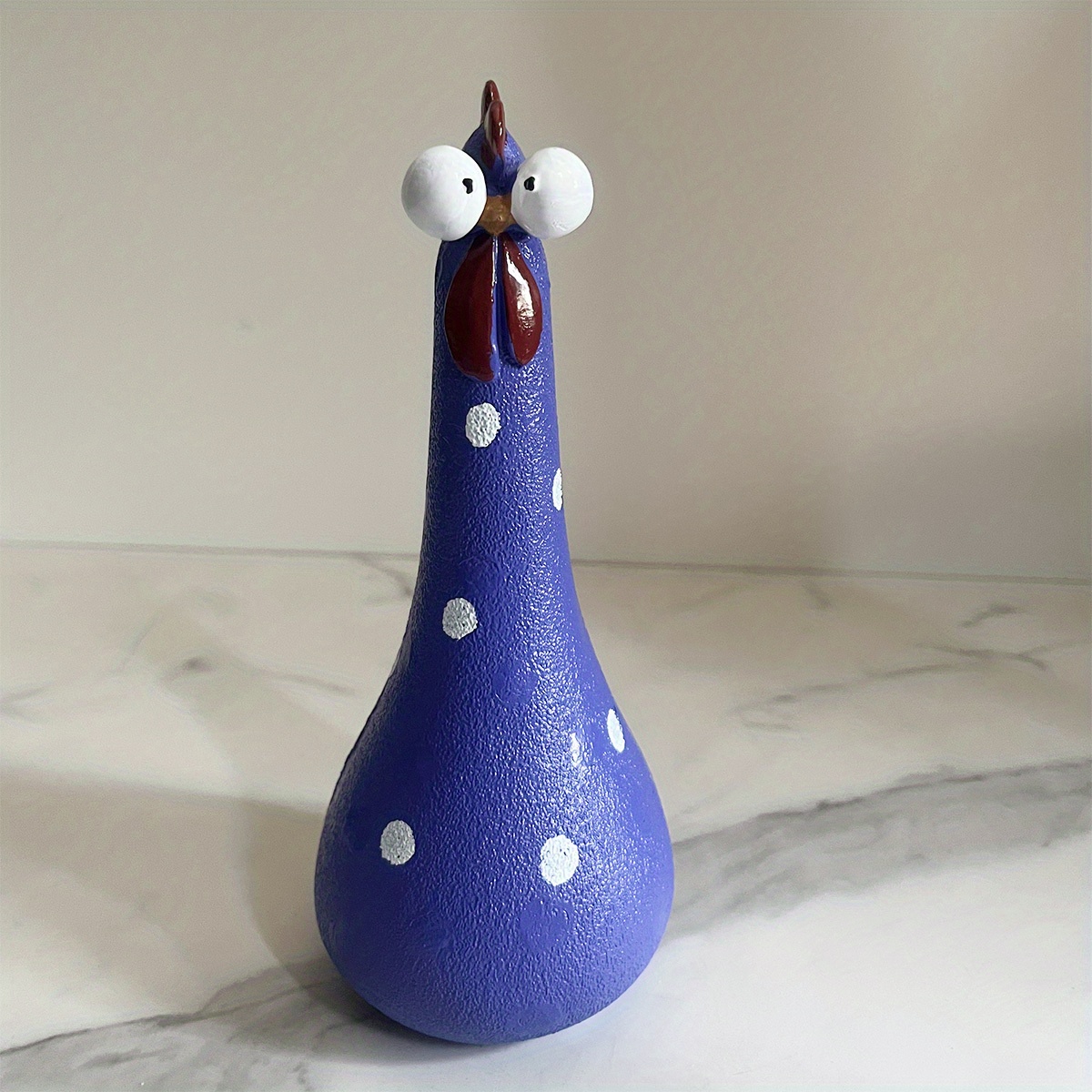 Silly Chicken Sculpture Decoration Resin Silly Chickens - Temu