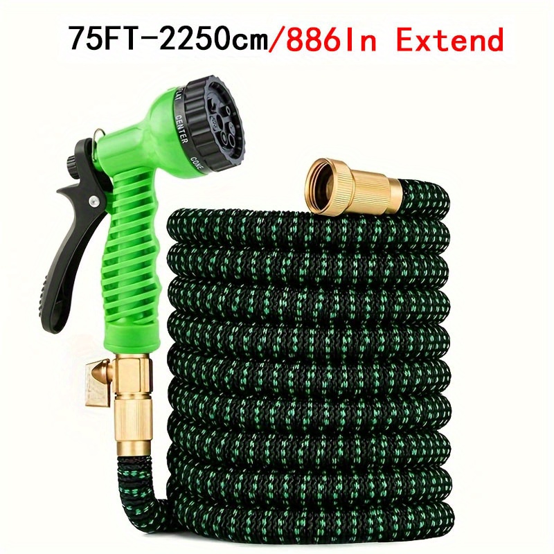 Car Washer Spray Expandable Garden Pipe Hose Car Wash Hose Lightweight Expanding Hose Water Hose for Gardening Outdoor Watering Flowers, Size: 30