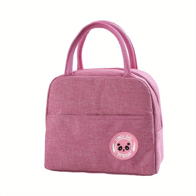 JEEZAO Bolsa Termica Porta Alimentos, Impermeable Comida Bolsas de  Almuerzo,Bolsa Nevera Portatil para Trabajo,Escuela,Picnic (Rosa) :  : Hogar y cocina