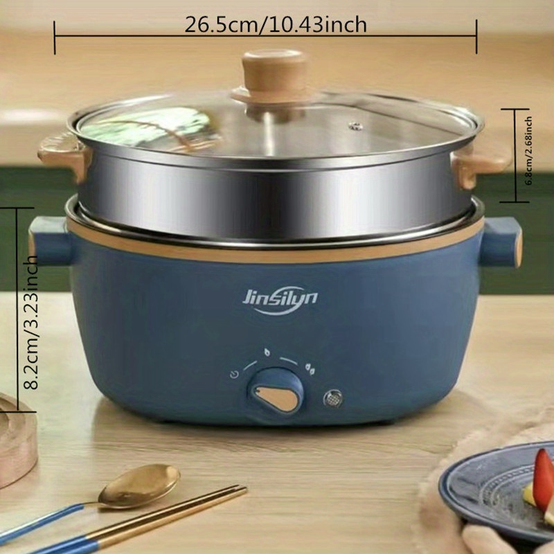 Multi function Electric Cooker With Large Caliber Non stick - Temu