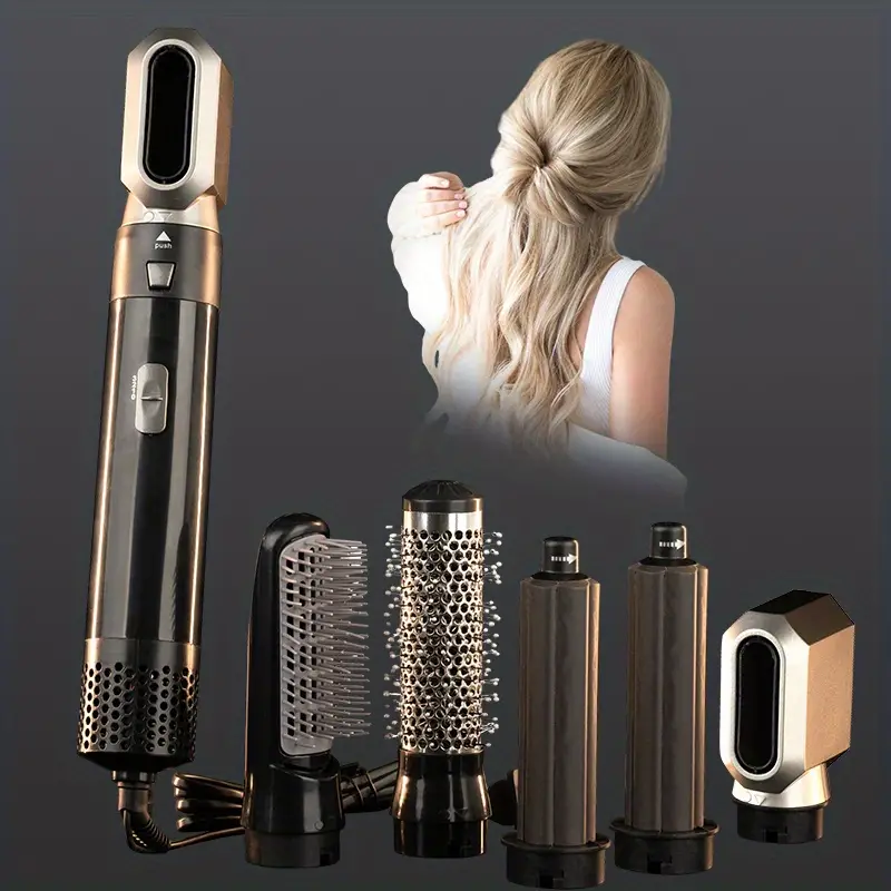 Home 5 In 1 Hair Dryer Set Wet And Dry Professional Curly Hair Straightener Styling Tool Hair Dryer details 3