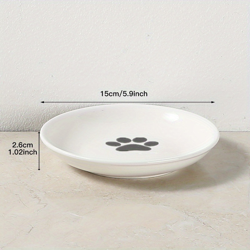 Protect Cat's Neck Keep Food Water Bowls Elevated Ceramic Temu