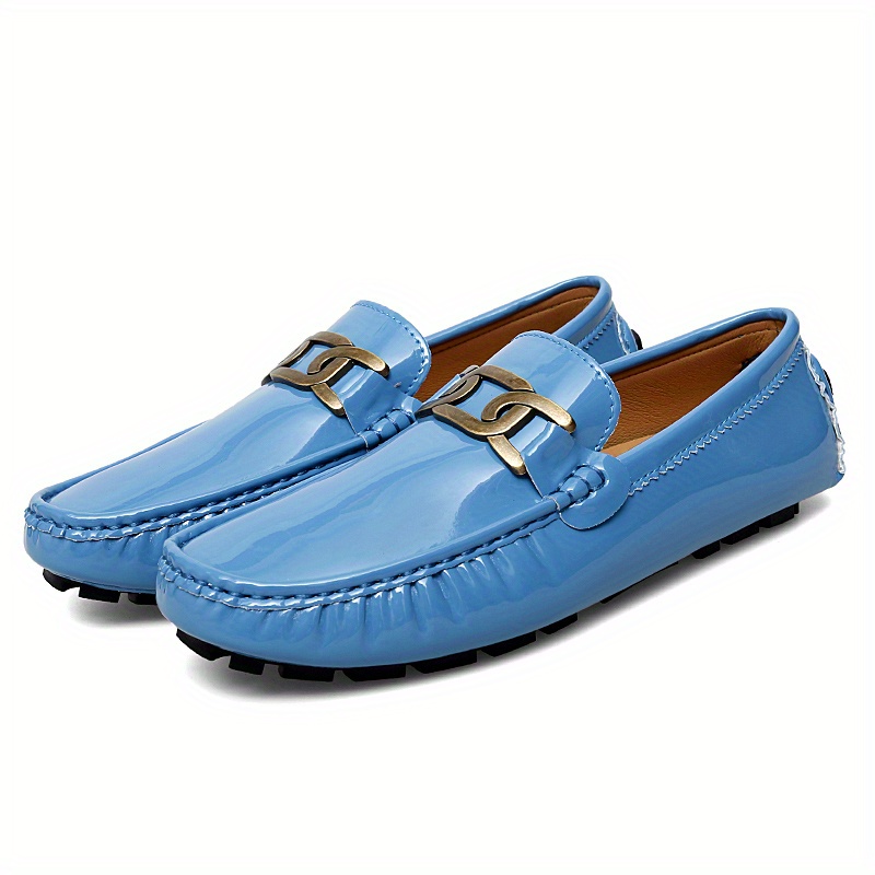 LOUIS VUITTON DRIVER MOCCASIN SHOES 38.5 BLUE SUEDE LOAFERS SHOES