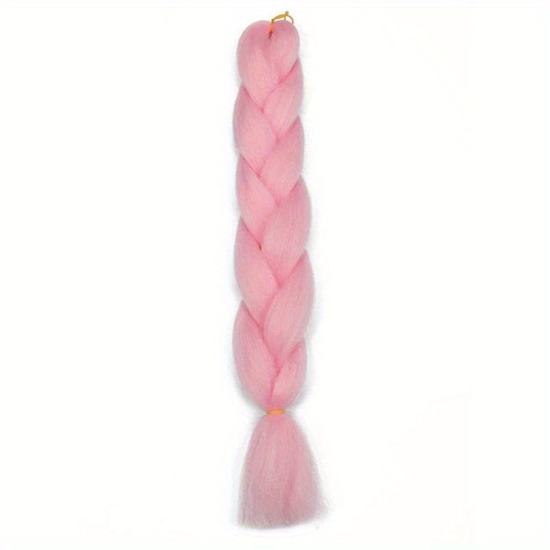 Buy 1 5pcs 24inch Jumbo Braid Hair Yaki Soft Hair Ombre Crochet Braiding  Synthetic Hair Extension For Braids Pink from Henan Longze Hair Products  Co., Ltd., China