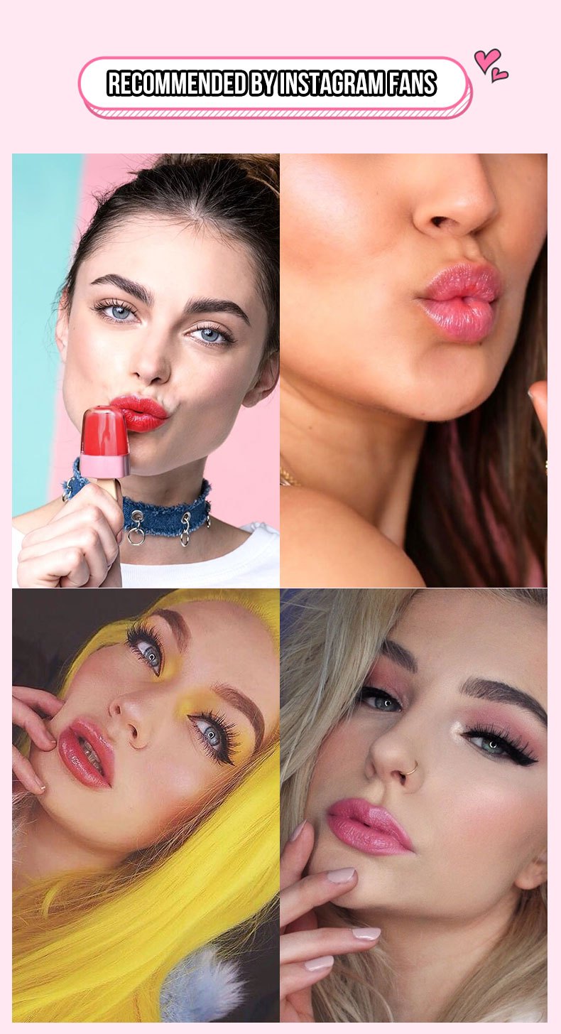 Lolly Ice Lip Gloss 08, Tinte Rojo Cereza Para Labios Y Mejillas