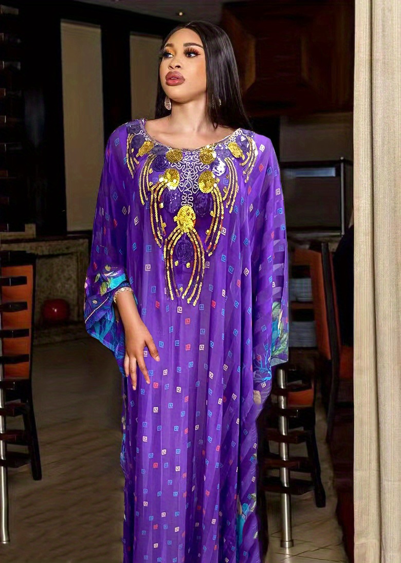 Purple on sale batwing dress