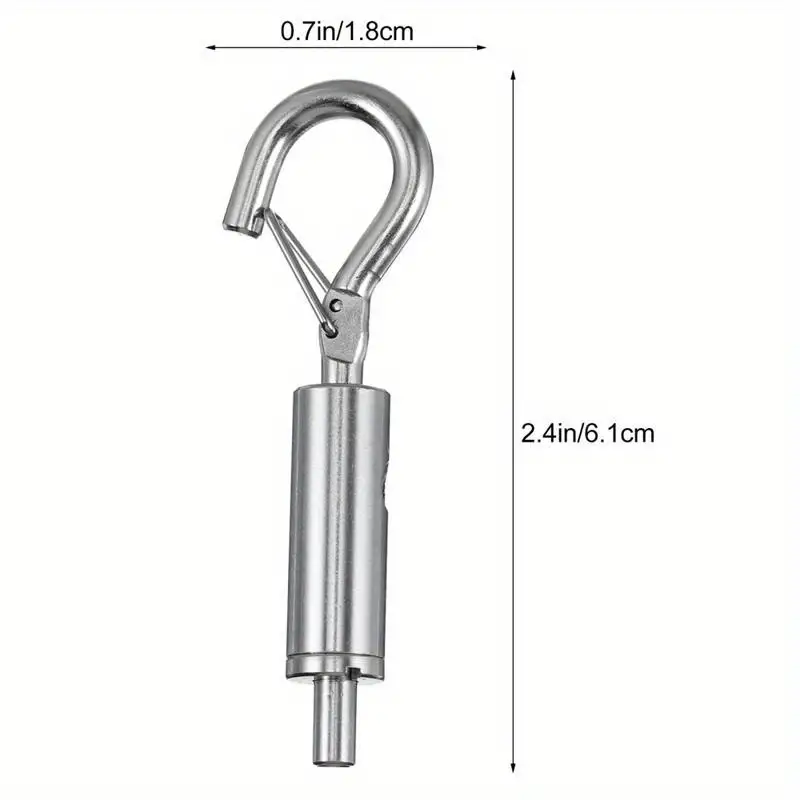 Stainless Steel Spring Buckles Adjustable Curtain Wire - Temu