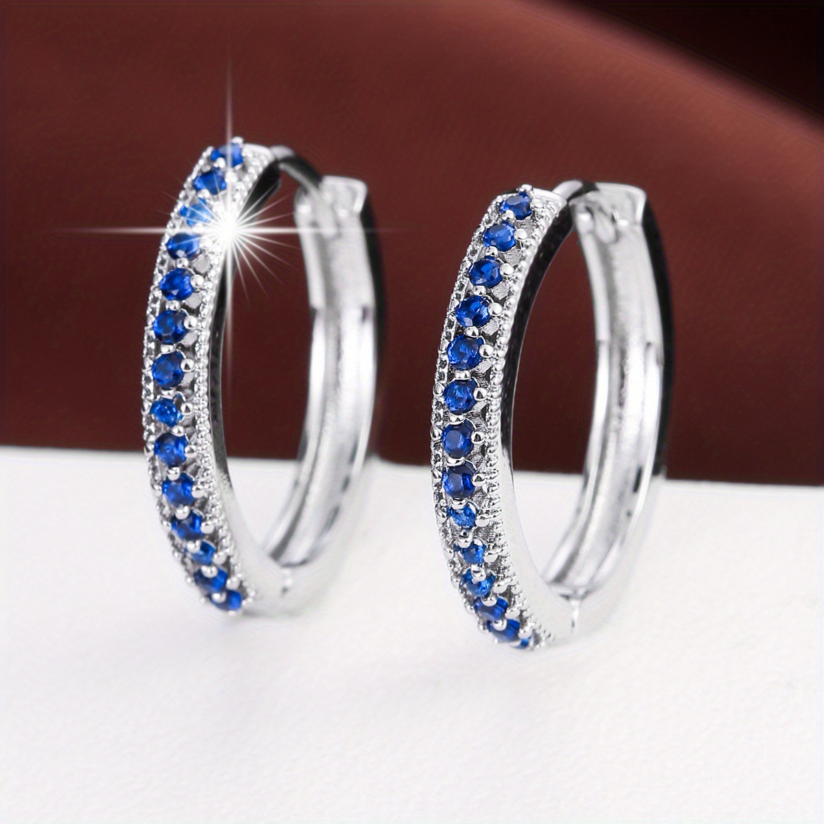 Round Zirconia Inlay for Jewelry Making