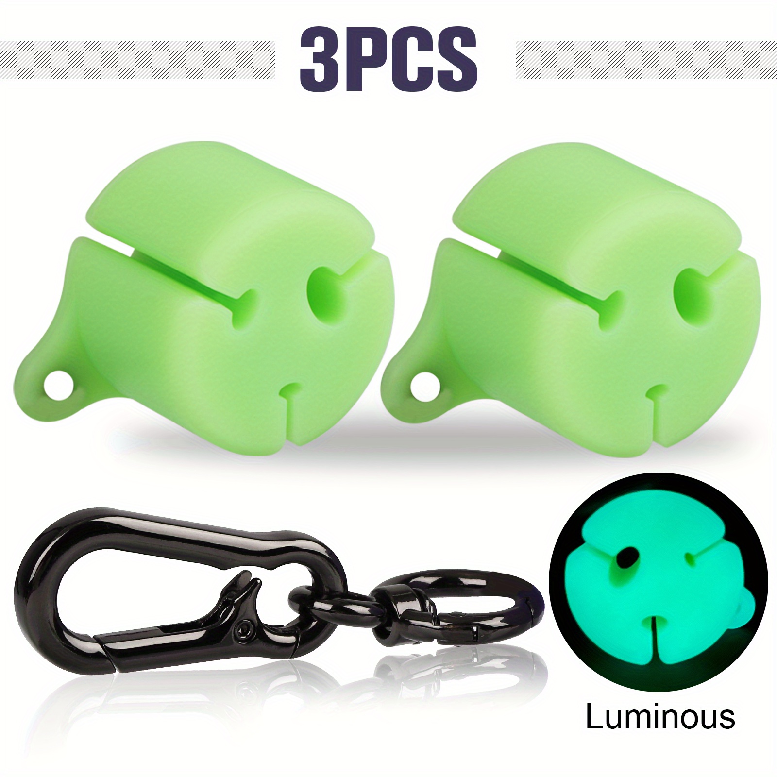 Luminous Fly Fishing Rod Clips Wear resistant 4 Colors - Temu