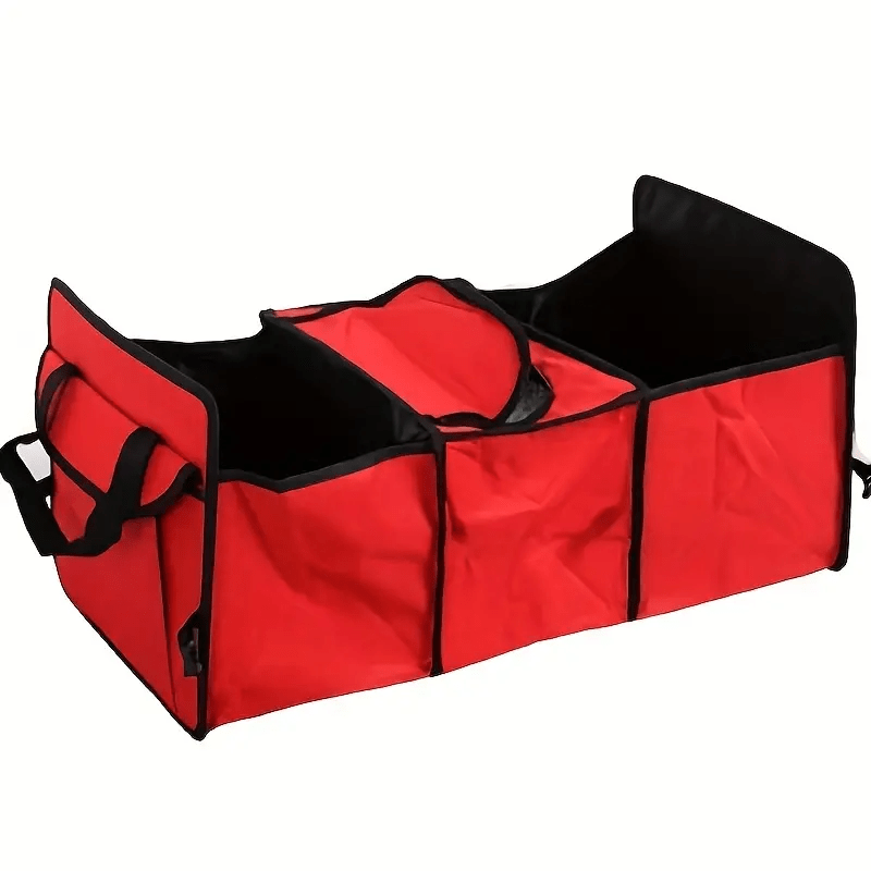 EZILIF Organizer per bagagliaio auto, grande borsa per bagagliaio con  fibbie elastiche e velcro, organizer per auto, antistrappo e inodore