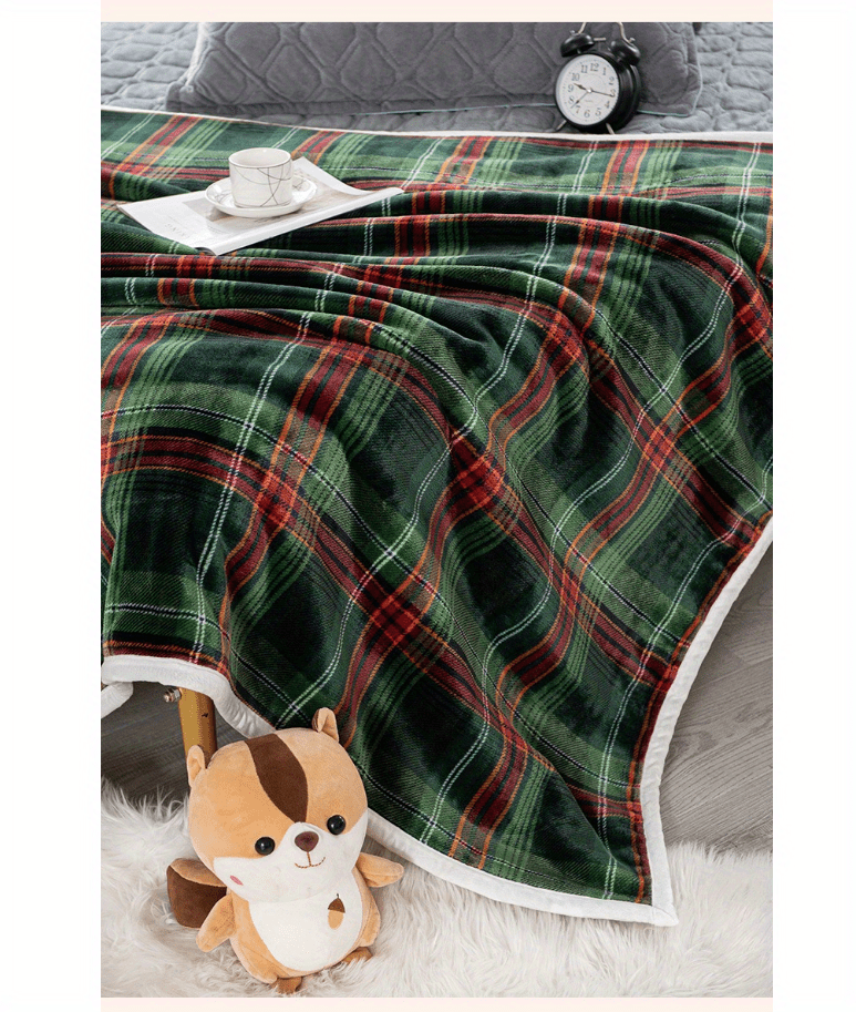 1pc bohemian style plaid striped sofa blanket thickened cashmere blanket flannel nap blanket student nap blanket office air conditioning blanket ramadan details 3