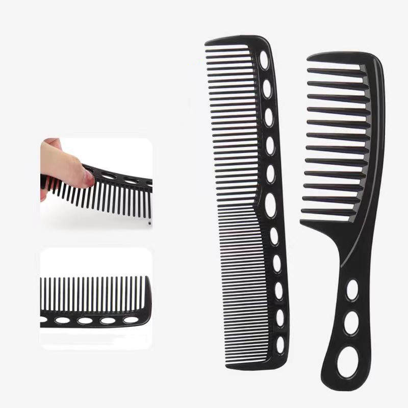 6 stuks Professionele Kapperskamset, inclusief Lange Haarkam, Korte Stylingkam, Handvatkam en Staartkam voor Haarstyling