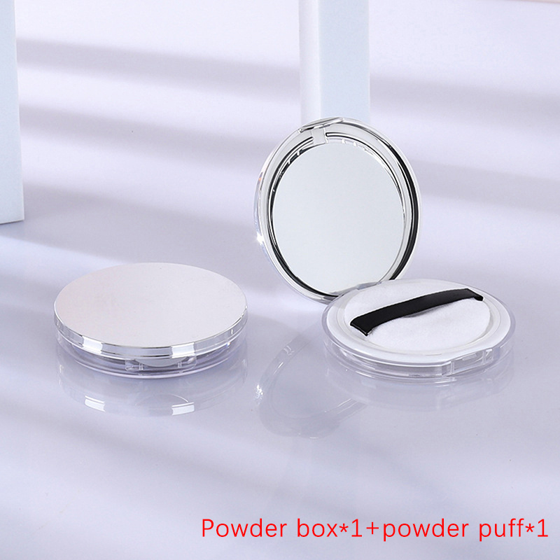 Rouge Box Portable 1pc Empty Compact Powder Container Makeup