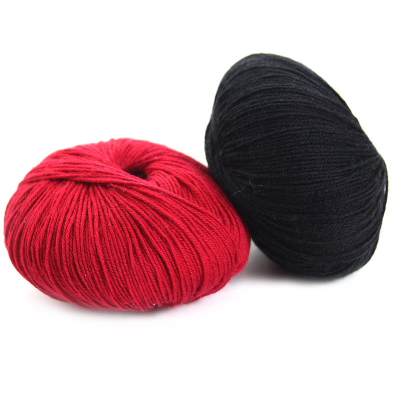 2pcs Hand Knitting Yarn For Scarf Hat Scoks Soft Knitting Yarn Sweat
