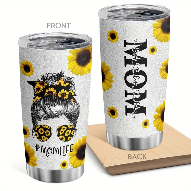 Mom Life Tumbler Cup With Lip Coffee Mugs For Mama mother - Temu
