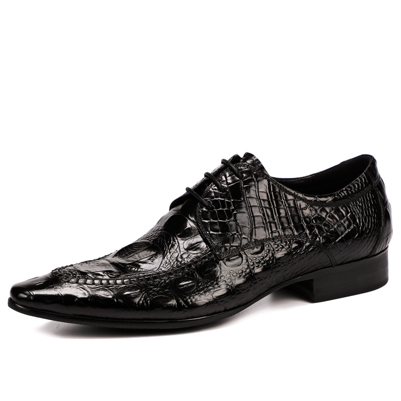 Men's printed oxfords sales patent leather fall