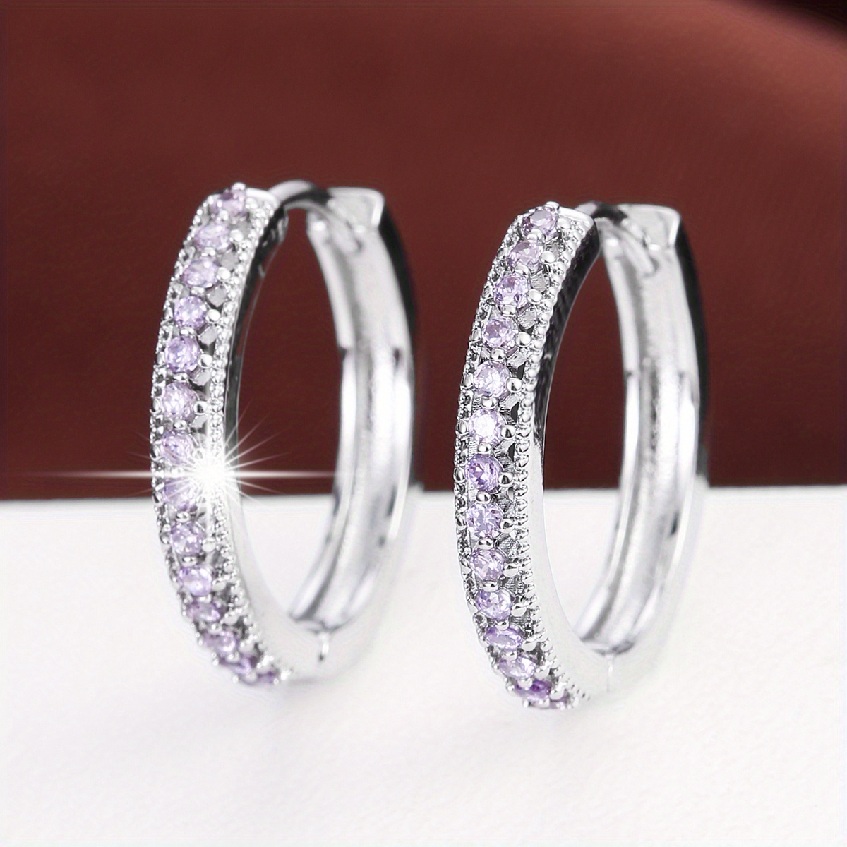 Round Zirconia Inlay for Jewelry Making