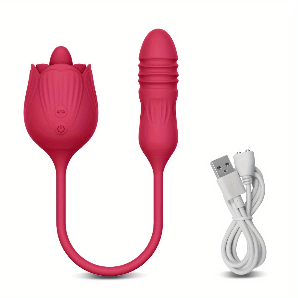 1pc Vibrating Stick Tongue Licking Masturbator Female Stimulation Special Tongue Sucking Licking Clitoris Artifact Adult Erotic Sex Supplies Toy Massa