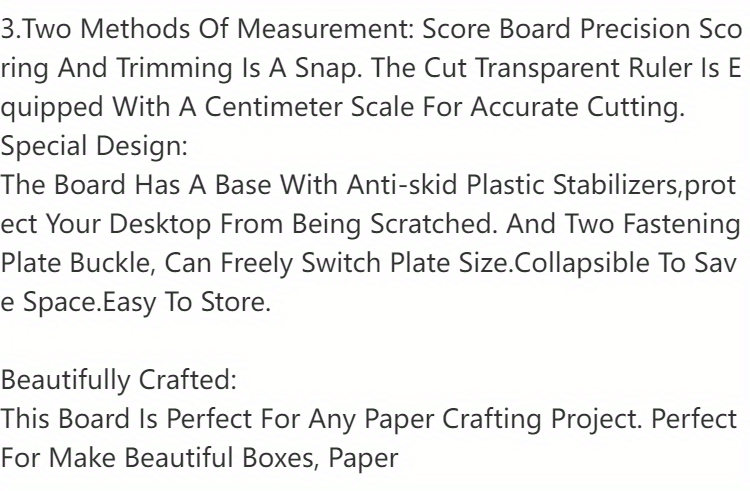 Scoring Board - Scoreboard For Crafting, Scoring Tool, Box And Envelope  Maker For Paper Crafts, Multipurpose Envelope Punch Board, Scoring Board  For P