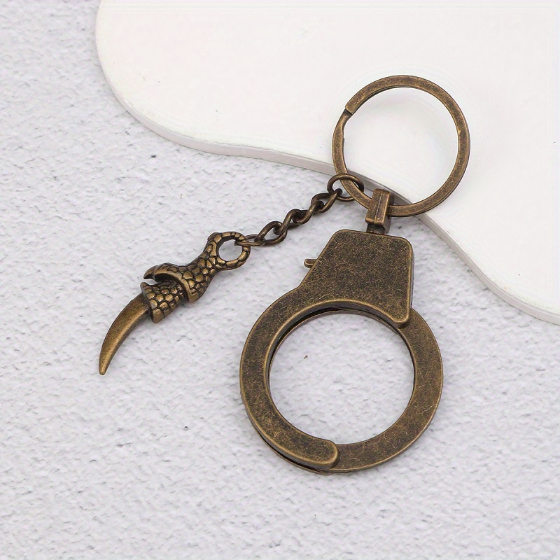 Retro Bronze Cowboy Hat Antique Brass Key Ring With Quicklink Mens Fashion  Jewelry From Yy_dhhome, $2.02