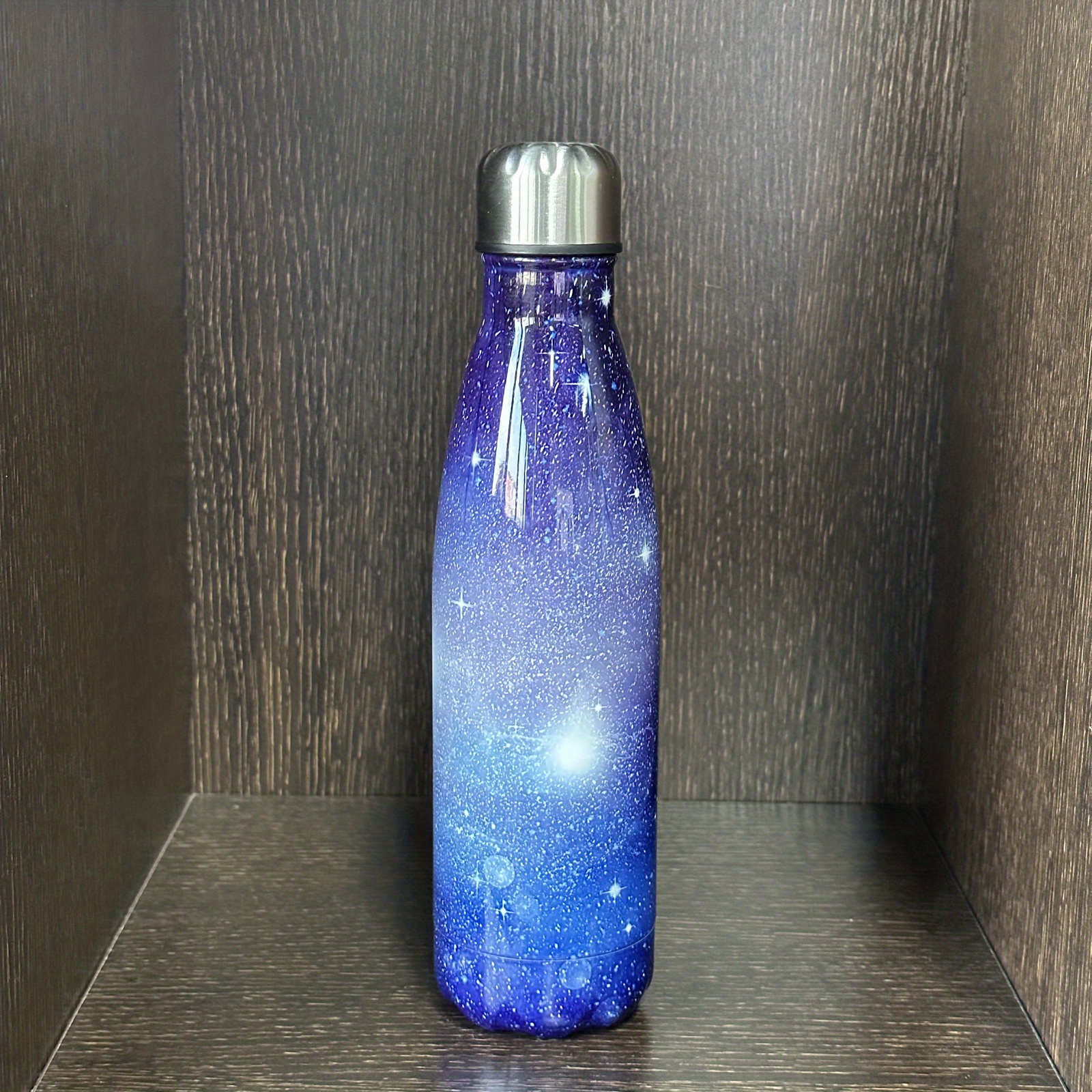 Swirl Stainless Steel Water Bottle Blue Swirl Marble Effect Drinking Bottle  Co-ord Set Matching Items Available LUNA 