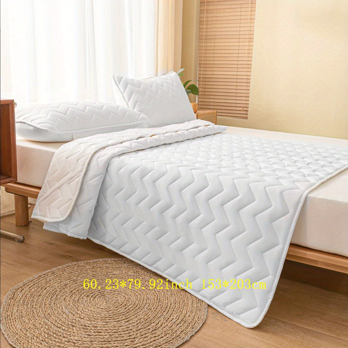  DEEPSHARK Relleno de espacio de cama para colchón Queen, esponja  45D de alta densidad, funda extraíble y lavable, relleno extensor de colchón  para espacio de cabecero, grietas de espacio de cama