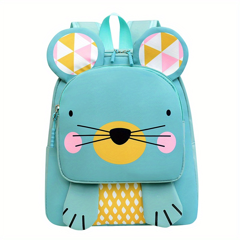 Kindergarten Backpack Aged 3-7 Spine Protection Cartoon Breathable Backpack