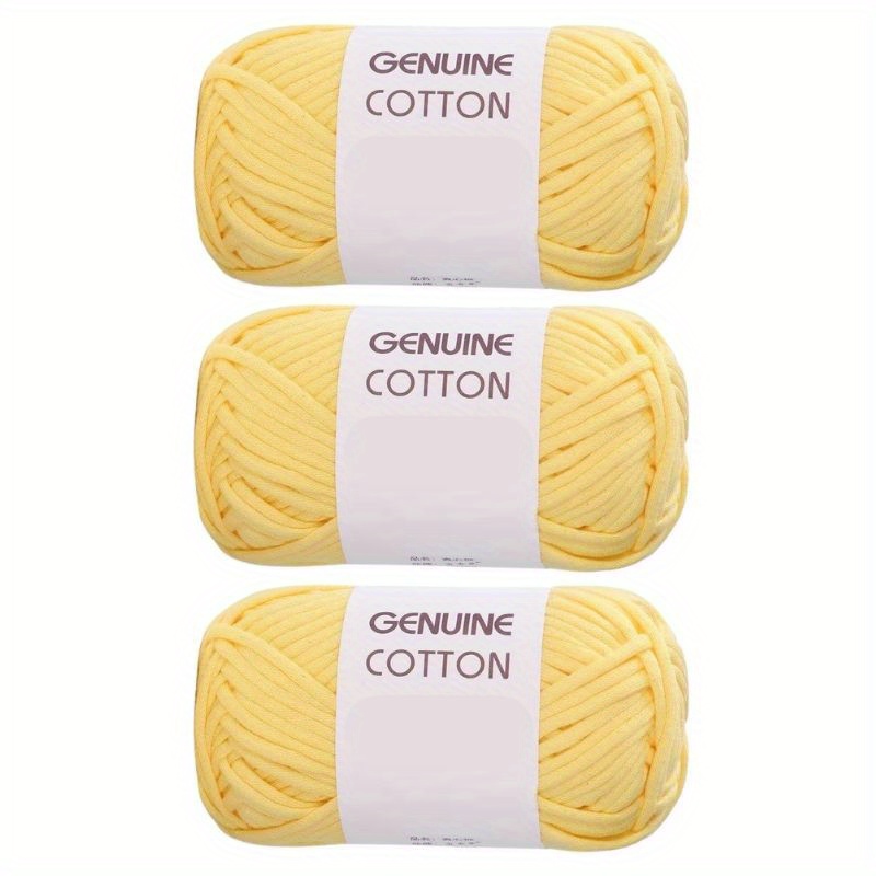1 150 Gram Solid Color Hollow Cotton Yarn For - Temu