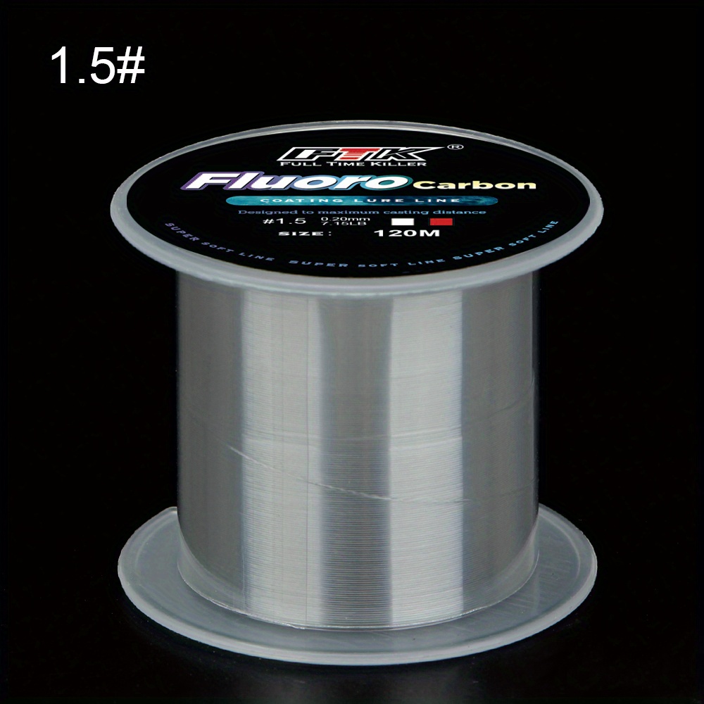 Fluorocarbon Fishing Line Premium Monofilament Fishing Wire Japanese  Original 6LB / 9LB / 10LB / 12LB Clear Leader Line