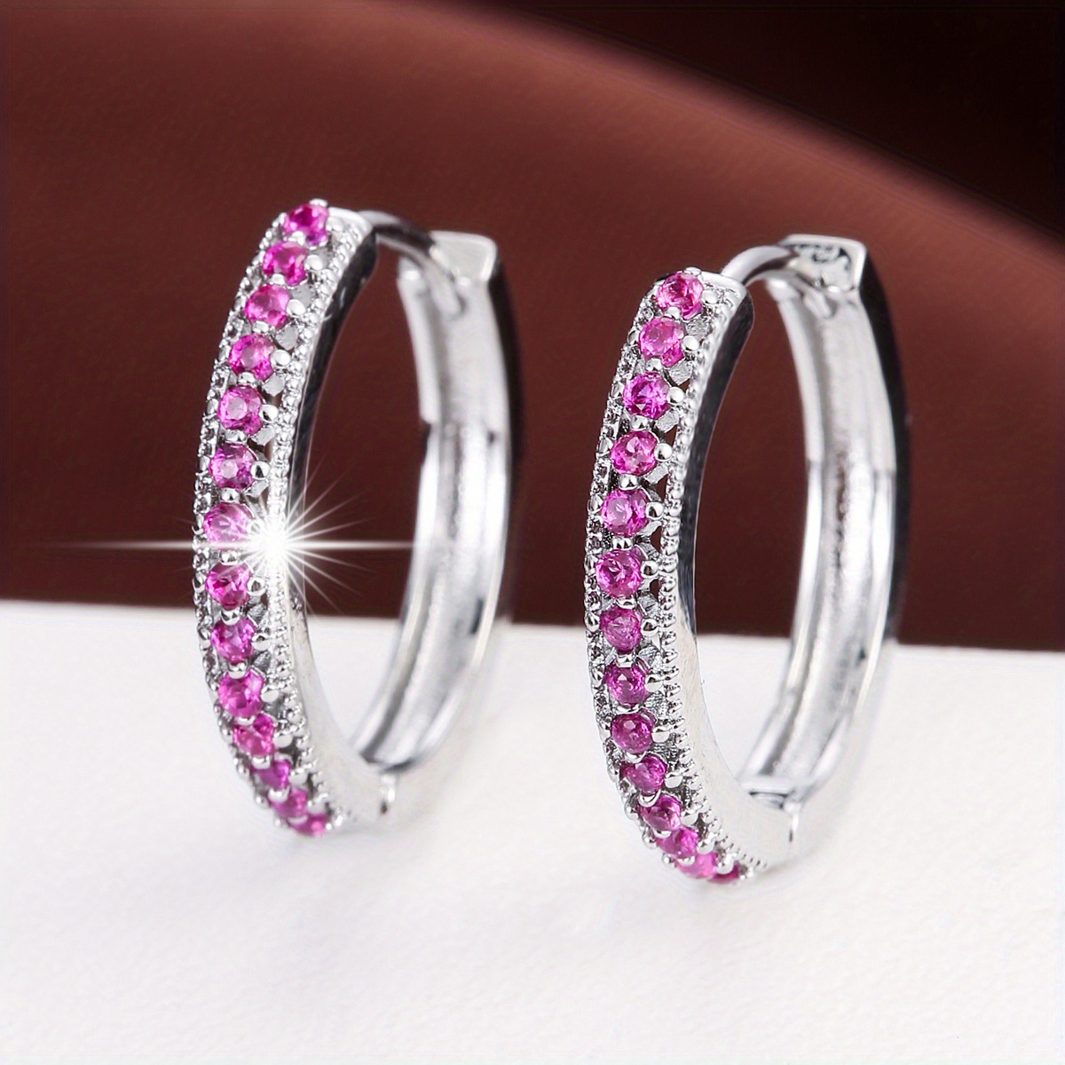 Round Zirconia Inlay for Jewelry Making