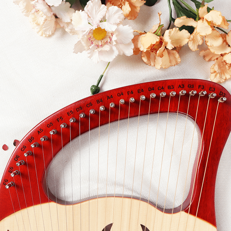 Guimbarde fabriquée à la main, 24 cordes à 21 cordes, petite harpe