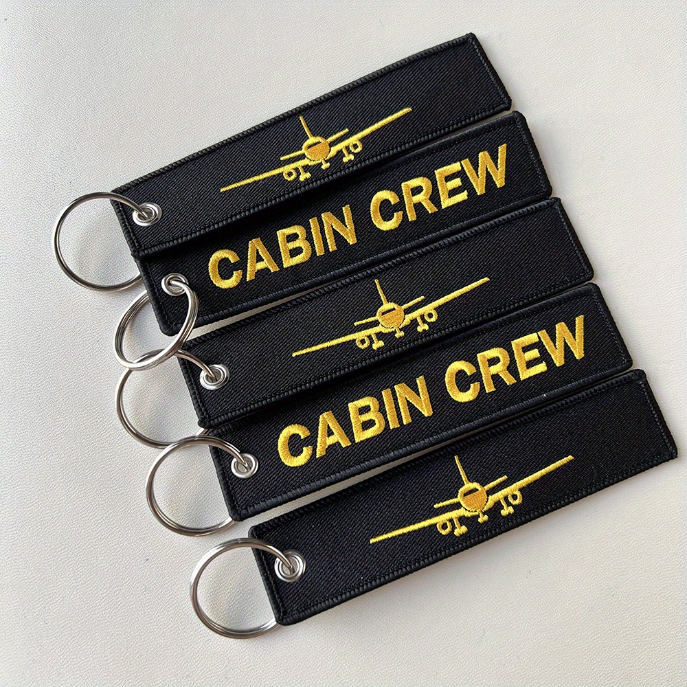 Series Embroidered 's Novelty Keychain &cabin Key